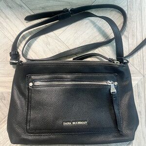 Dana Buchman Black handbag with shoulder strap